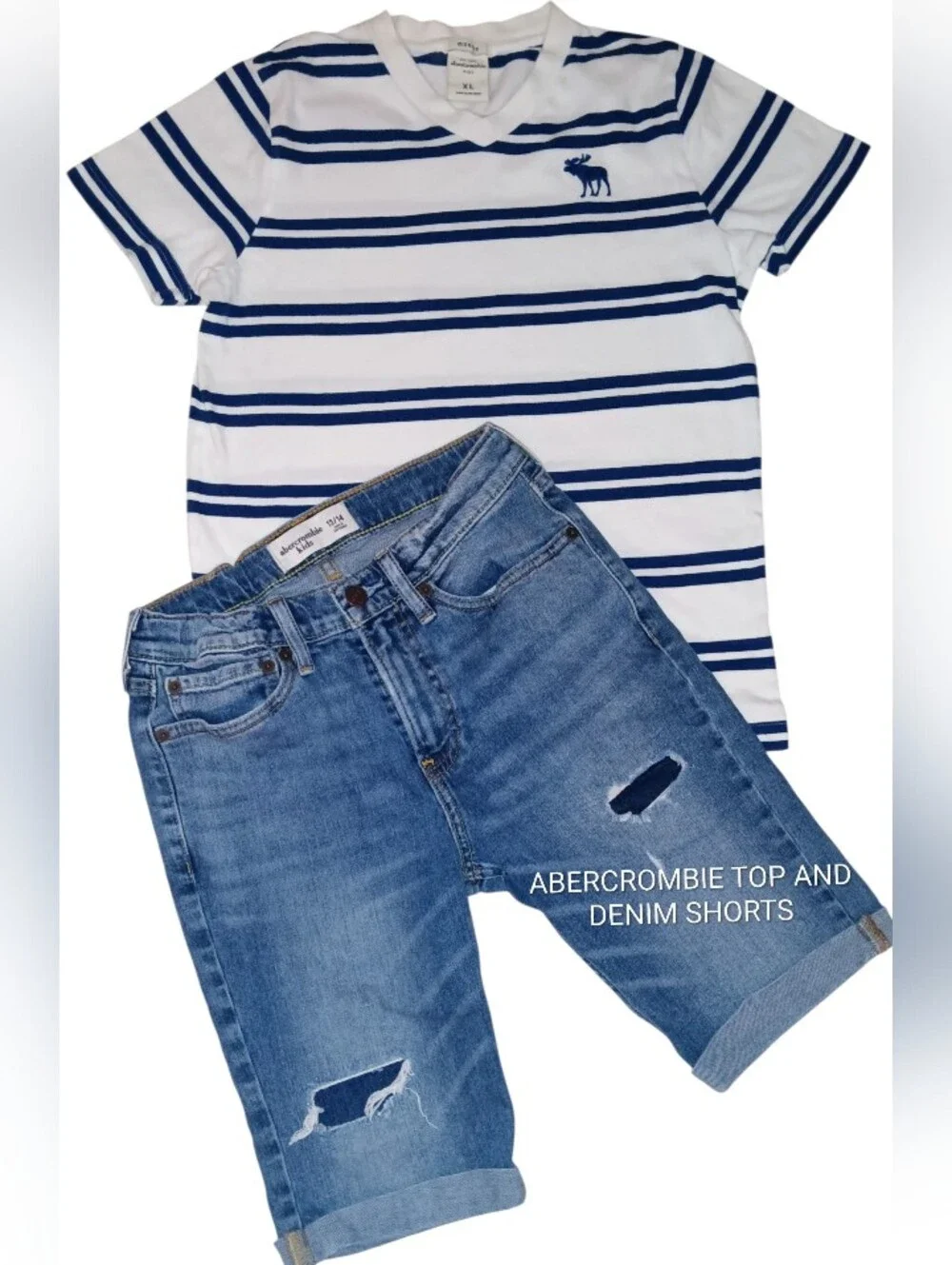 BOYS SIZE 14 NIKE, RALPH LAUREN & LEVIS TOPS & SHORTS CLOTHING BUNDLE NEW! - Picture 5 of 8